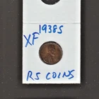 1938 S   (--  EXTRA  FINE   LINCOLN  CENT --)     [ RS COINS  #46W  FREE SHIP ]