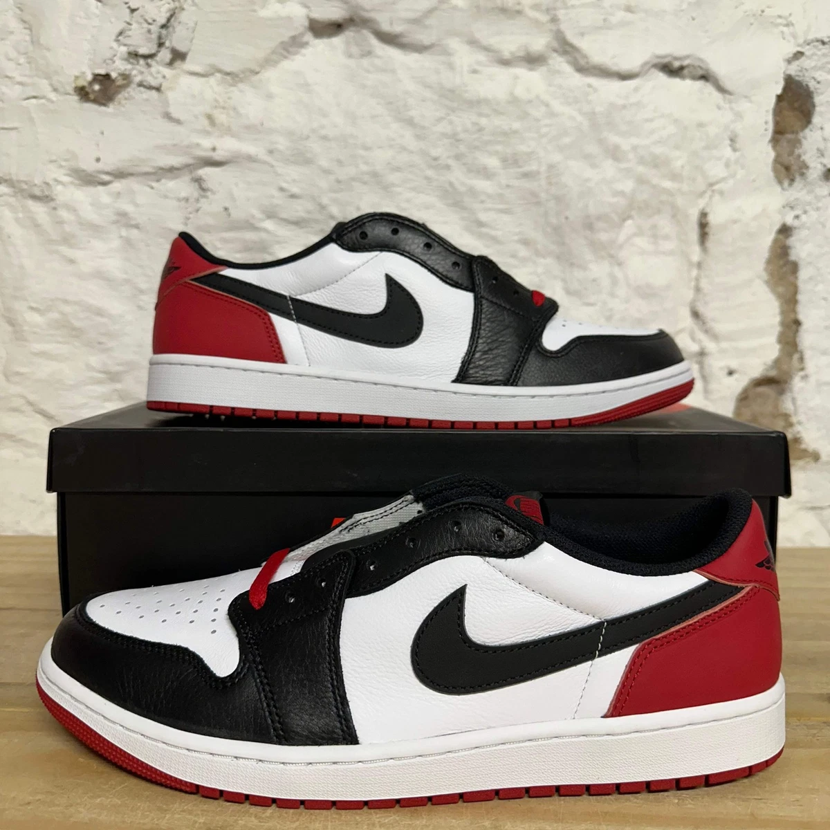 Jordan 1 Low Black Toe for Sale | Authenticity Guaranteed | eBay