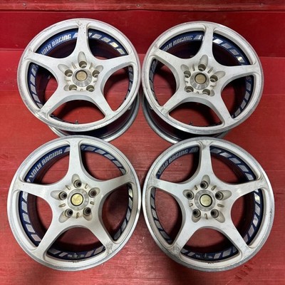 Rays Volk Racing Challenge 17 Inch 8Jj 9Jj Pcd 114.3-5 Holes Off 32/35 Vr Set Of