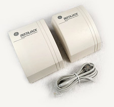 GE Instajack Wireless Phone Jack System TL96595 Base  Extension Kit EUC