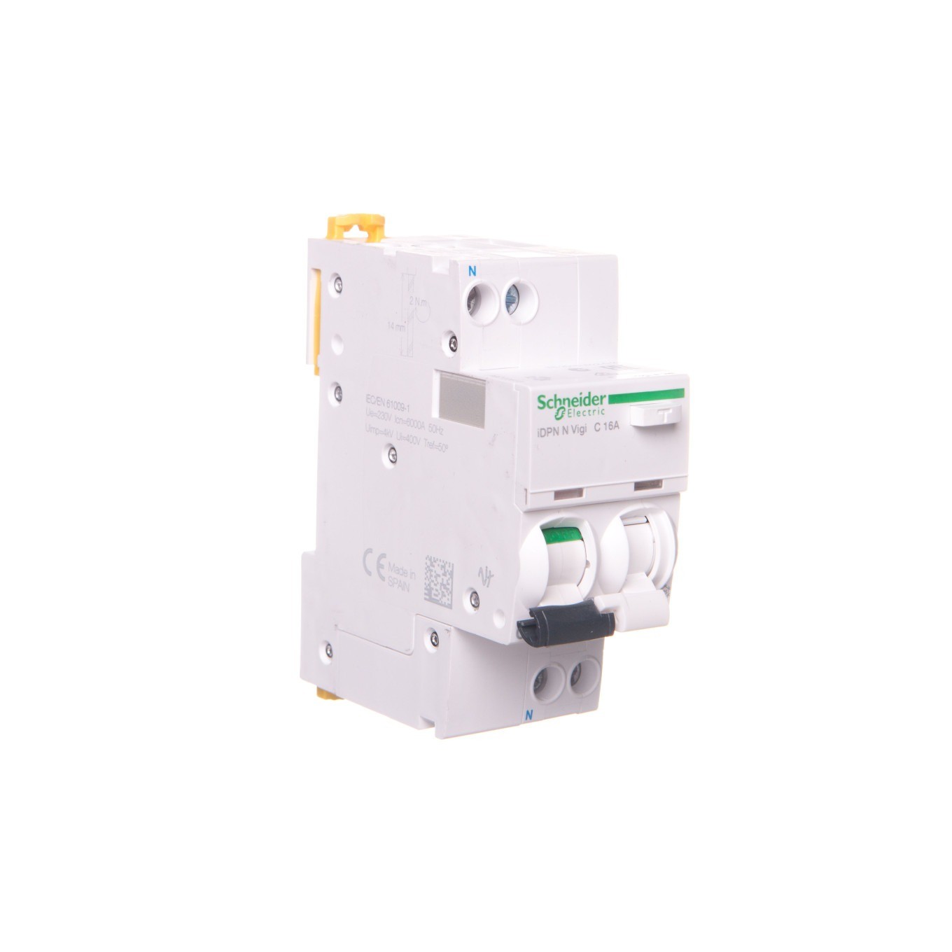 Schneider Electric Rosso/Chiaro/Verde Interruttore Differenziale, Interruttore Fi/Ls Idpnn - Immagine 3