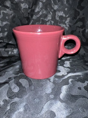 B07- Fiestaware Claret O Ring Handle Coffee Mug Cup 10oz Fiesta
