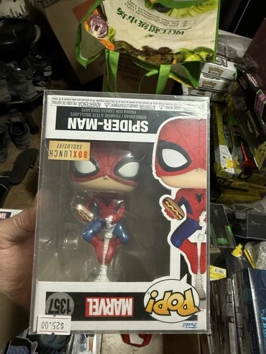 Funko Pop! Marvel 1357 Spider-Man Box Lunch Exclusive