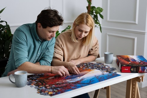 Trefl Premium Plus 1000 Teile Puzzle - Eiffelturm in Paris, Frankreich - Bild 5 von 6