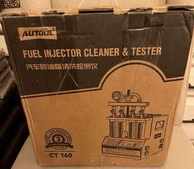 AUTOOL  CT160 Ultrasonic Fuel Injector Cleaner Tester Injector Cleaning Machine