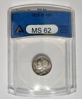 (LD) 1928-D 10C Mercury Ms62