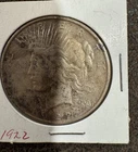 1922D Liberty Peace One Dollar Silver Coin