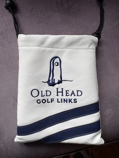 Old Head Golf Links Ireland Ball & Tee and/or Valuable’s Bag White w/ Blue Trim
