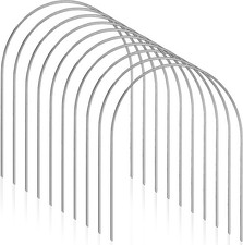 Set of 10 Croquet Wickets Replacement for Croquet Metal Hoops with Galvanized