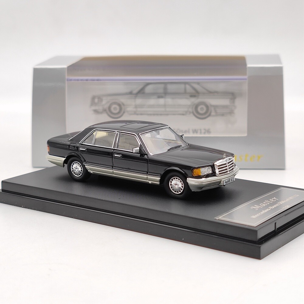 Master 1:64 Mercedes-Benz S560SEL W126 Diecast Toys Car
