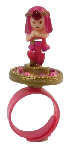 Polly Pocket Vintage 1992  Rose Princess Ring  Bluebird Toys COMPLETE