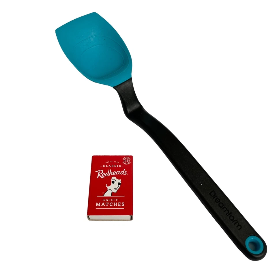 Cuchara rascadora DreamFarm para sentarse mezcladora medición ergonómica Foto 2 de 4