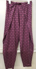 Studio By Capezio Purple Print Yoga Dancing Dance Pants Size S