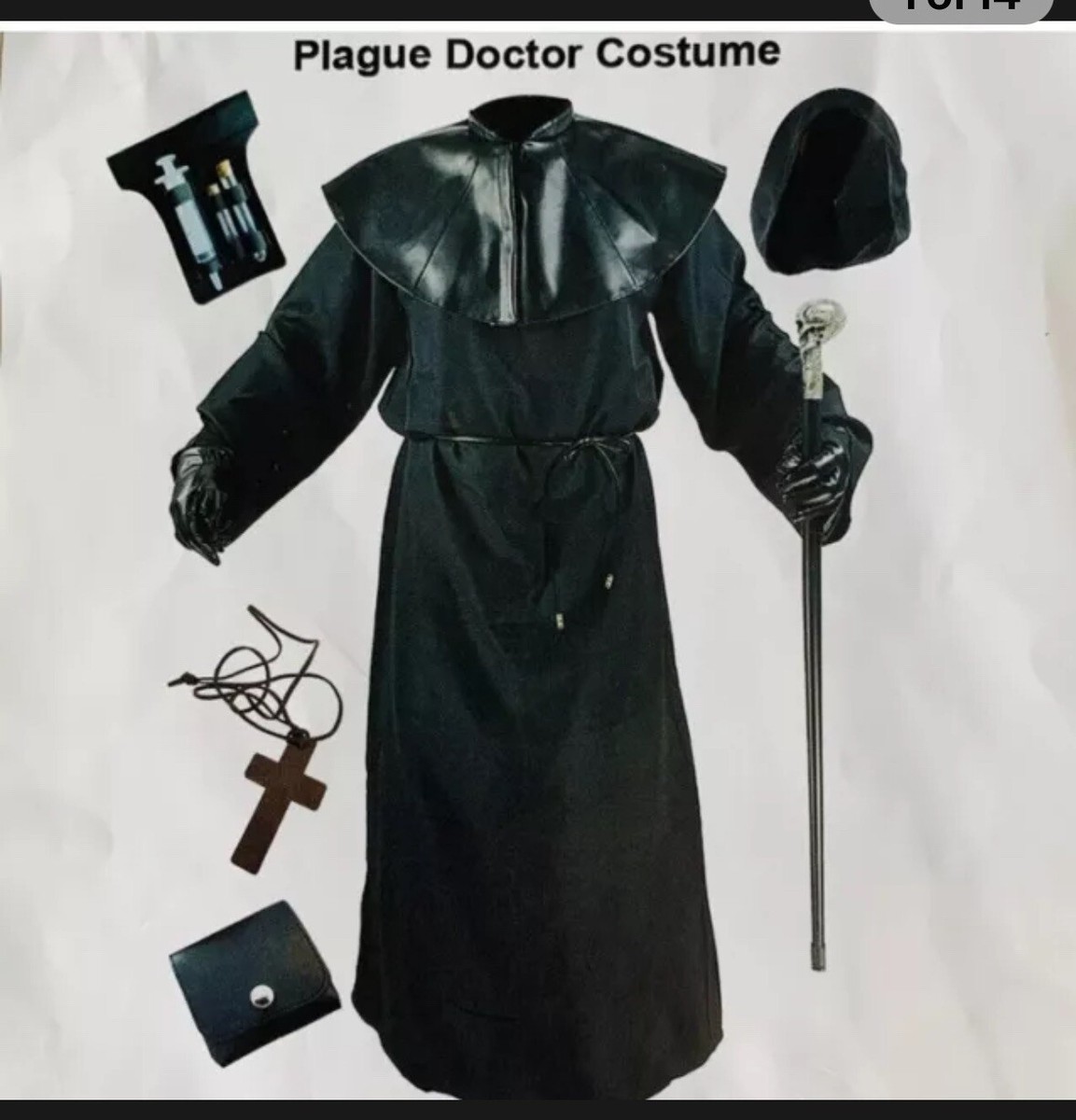 Costumes Black Death Glass Dome Taxidermy Mouse Plague Doctor