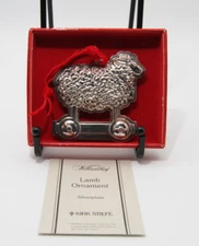 Williamsburg Kirk Stieff Company Lamb Ornament