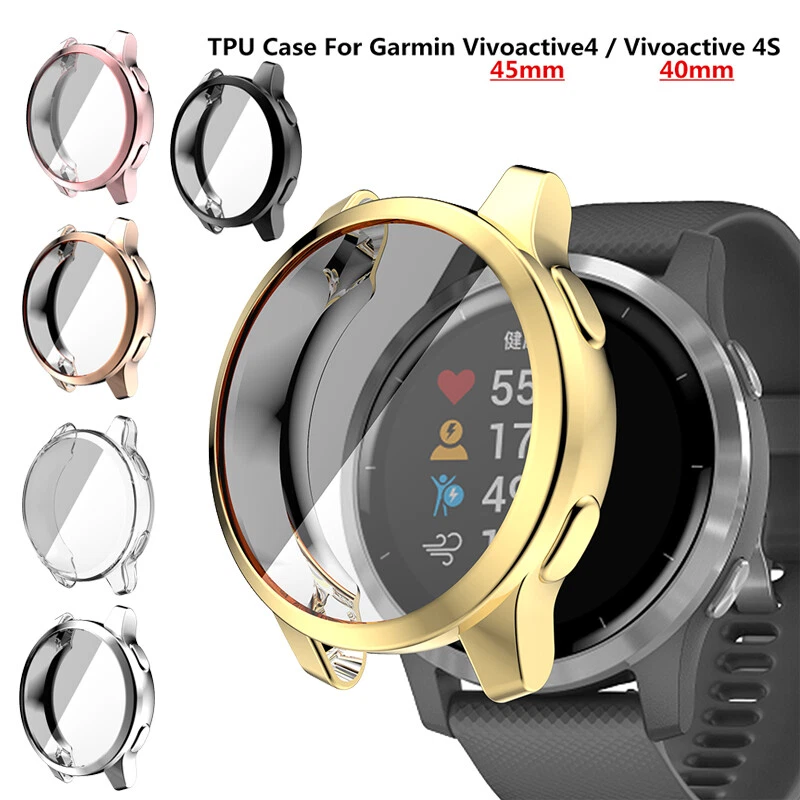 For Garmin Vivoactive 4 4S Strap Case Protector Metal Bracelet Garmin Venu 2  2S Plus Watch