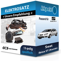 ECS E-Satz 13Polig Fahrzeugspezifisch Passend für Seat Ibiza ST (Kombi) NEU