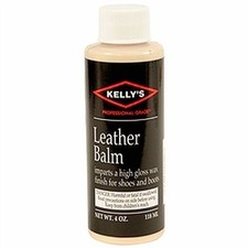 KELLY'S LEATHER BALM Cream Lotion Condition PRESERVE shoe boot - 4.oz 118ml