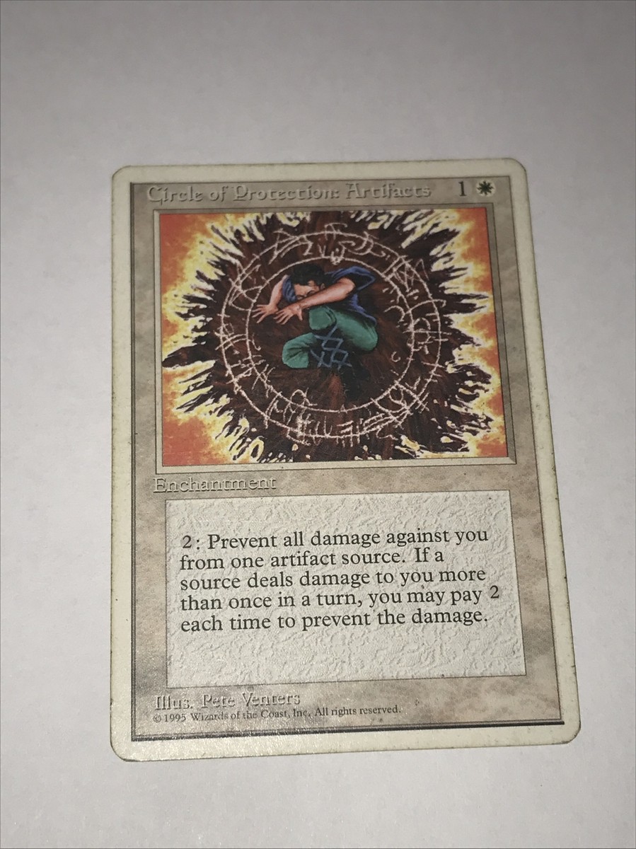 1995 Magic: The Gathering Circle of Protection: Artifacts