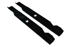 2 X 53,5 CM lame pour tondeuse Husqvarna Roper Partner Viking / étoile à 5 bras