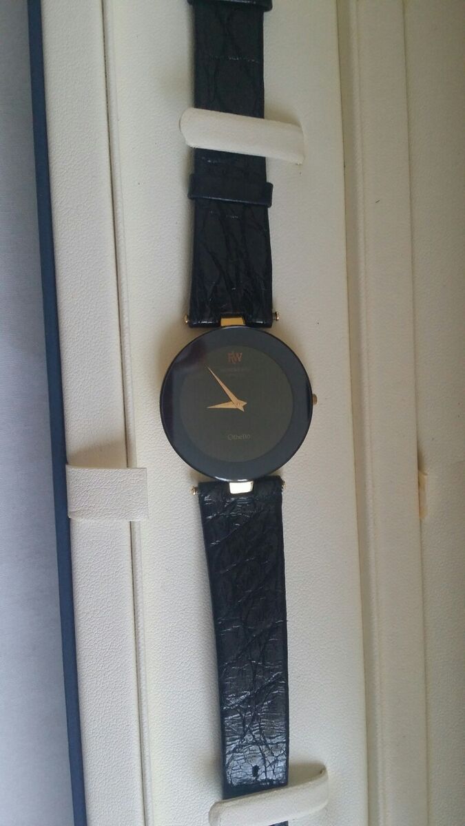 REDUCED! RARE RAYMOND WEIL OTHELLO ULTRA THIN 18K GOLD REDUCED! RARE RAYMOND WEIL OTHELLO ULTRA THIN 18K GOLD
