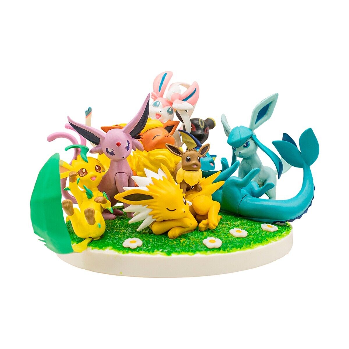 Pokemon Eevee Family Figure Toys Model Collection Eevee Action