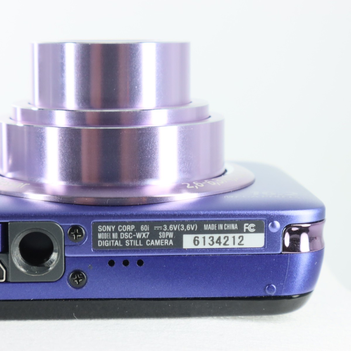 Mint w/box] Sony Cyber-shot DSC-WX7 Blue Digital Camera 5.0x