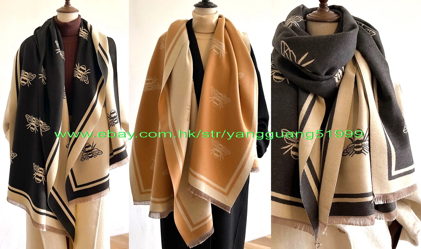 Fashionable Versatile Women Scarves Shawl Women Warm Scarf Neck Warmer M2375
Opens in a new window o