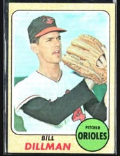 1968 Topps - High # #466 Bill Dillman