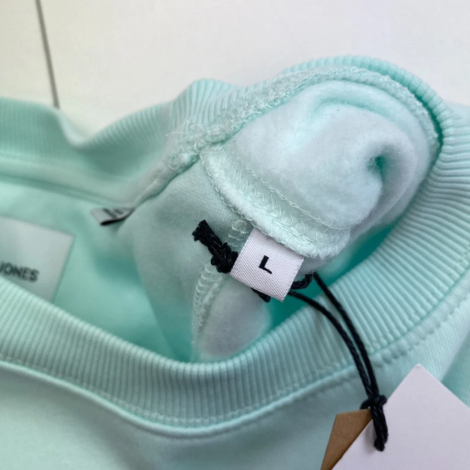 Jack&jones Azul Claro Básico Suéter de Cuello Redondo Jersey Suéter Talla L - Imagen 4 de 4