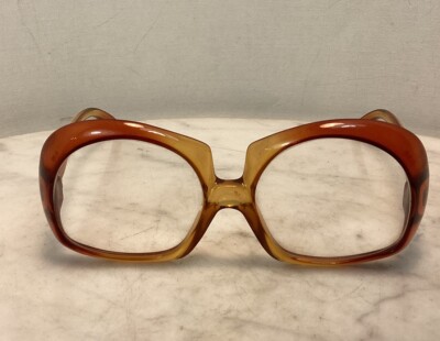 Vintage CHRISTIAN DIOR Oversized Amber Ombré Eyeglasses Vintage CHRISTIAN DIOR Oversized Amber Ombré Eyeglasses