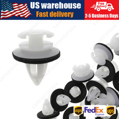 100pcs Door Trim Panel Clips for BMW E21 E30 E90 E91 E92 E93 E12 E28 E60 E61 E23