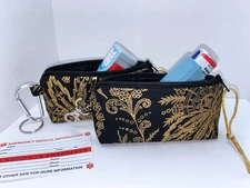 LUXE Asthma Inhaler Case Holder, Clip-on Inhaler Zipper Pouch