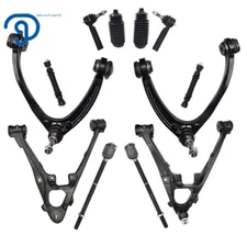 Front Upper Lower Control Arm Tierod Kit For GMC YUKON XL 1500 2007 - 2013