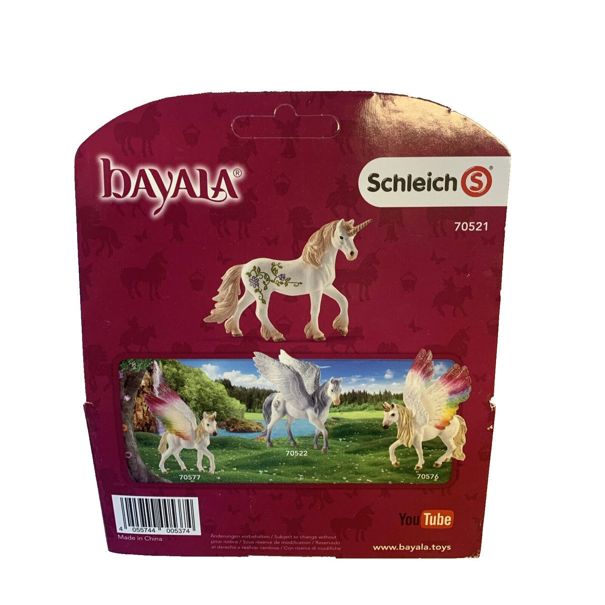 Schleich Bayala Unicorn Sparkle Glitter Germany 70521 New In Box