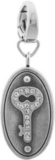 Fossil Basisanhänger Damen-Charm Schlüssel JF87598040 edelstahl