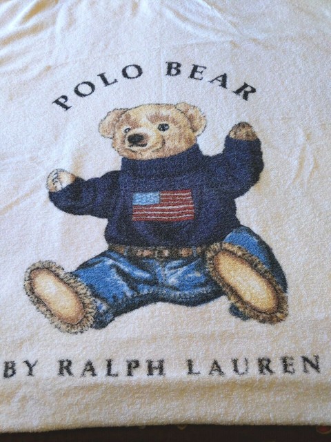 ralph lauren bear red
