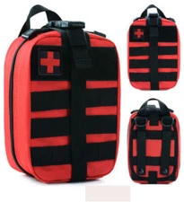 Tactical First Aid Kit Medical Molle Rip Away EMT IFAK Survival Pouch Empty Bag