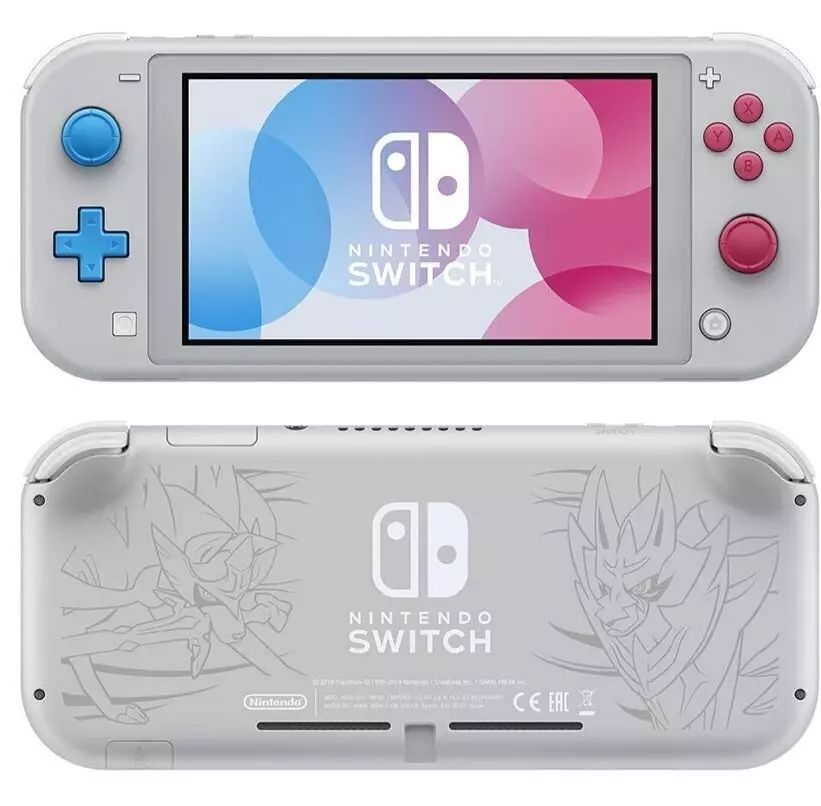 Nintendo Switch Lite Console, Zacian & Zamazenta Edition