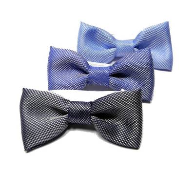 PAPILLON Baby himmelblau grau SCHMETTERLINGSKRAWATTE SEIDE BABY Zeremonie