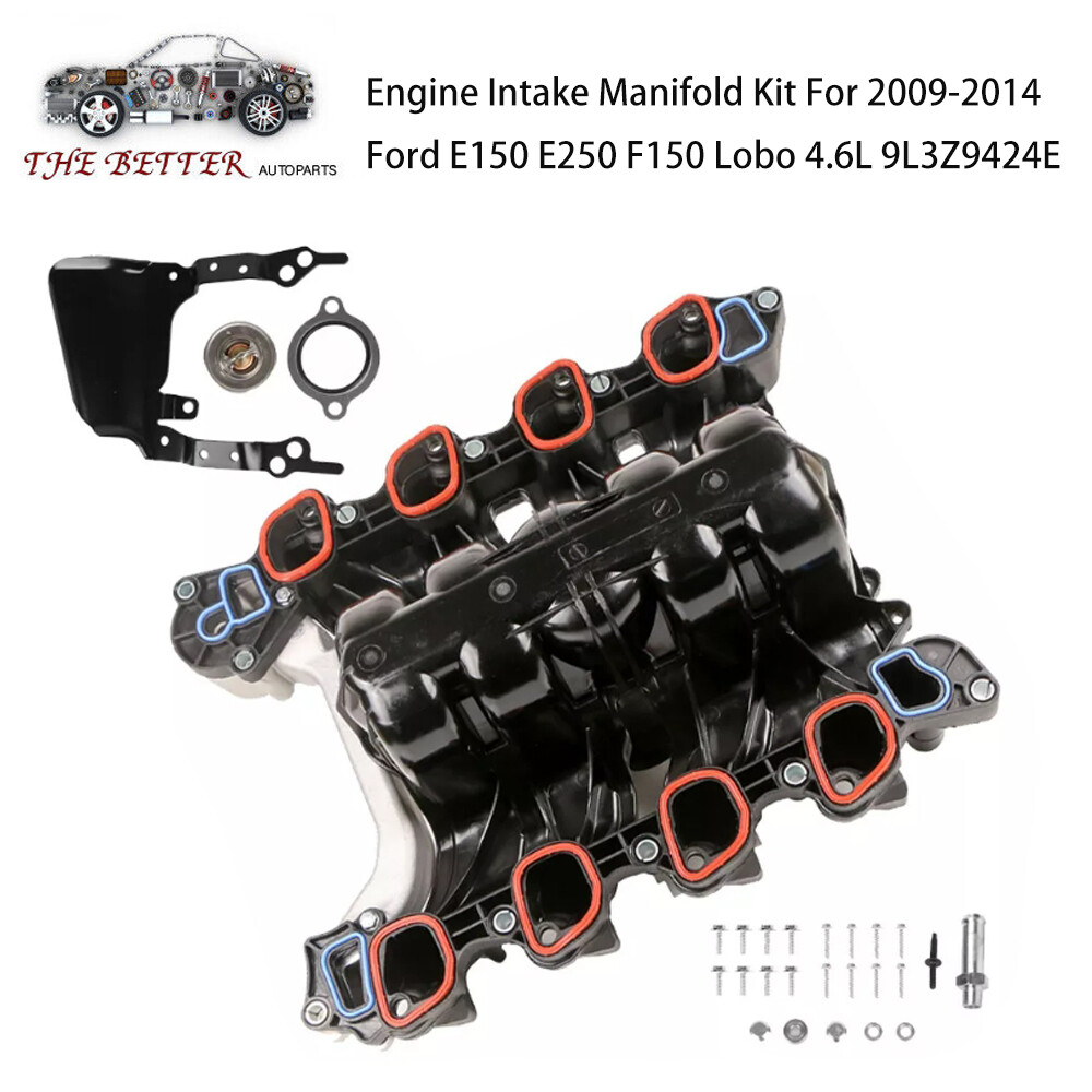 New Engine Intake Manifold for Ford E150 E250 F150 2009-2014 4.6L 9L3Z9424E