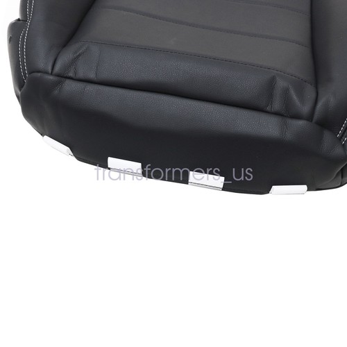 Cubierta de asiento inferior de cuero negra para conductor y pasajero Jeep Wrangler 2008-2012 - Imagen 14 de 17