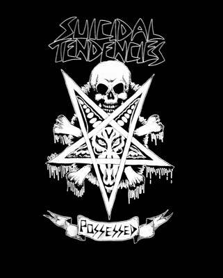 SUICIDAL TENDENCIES cd lgo Pentagram POSSESSED Official
