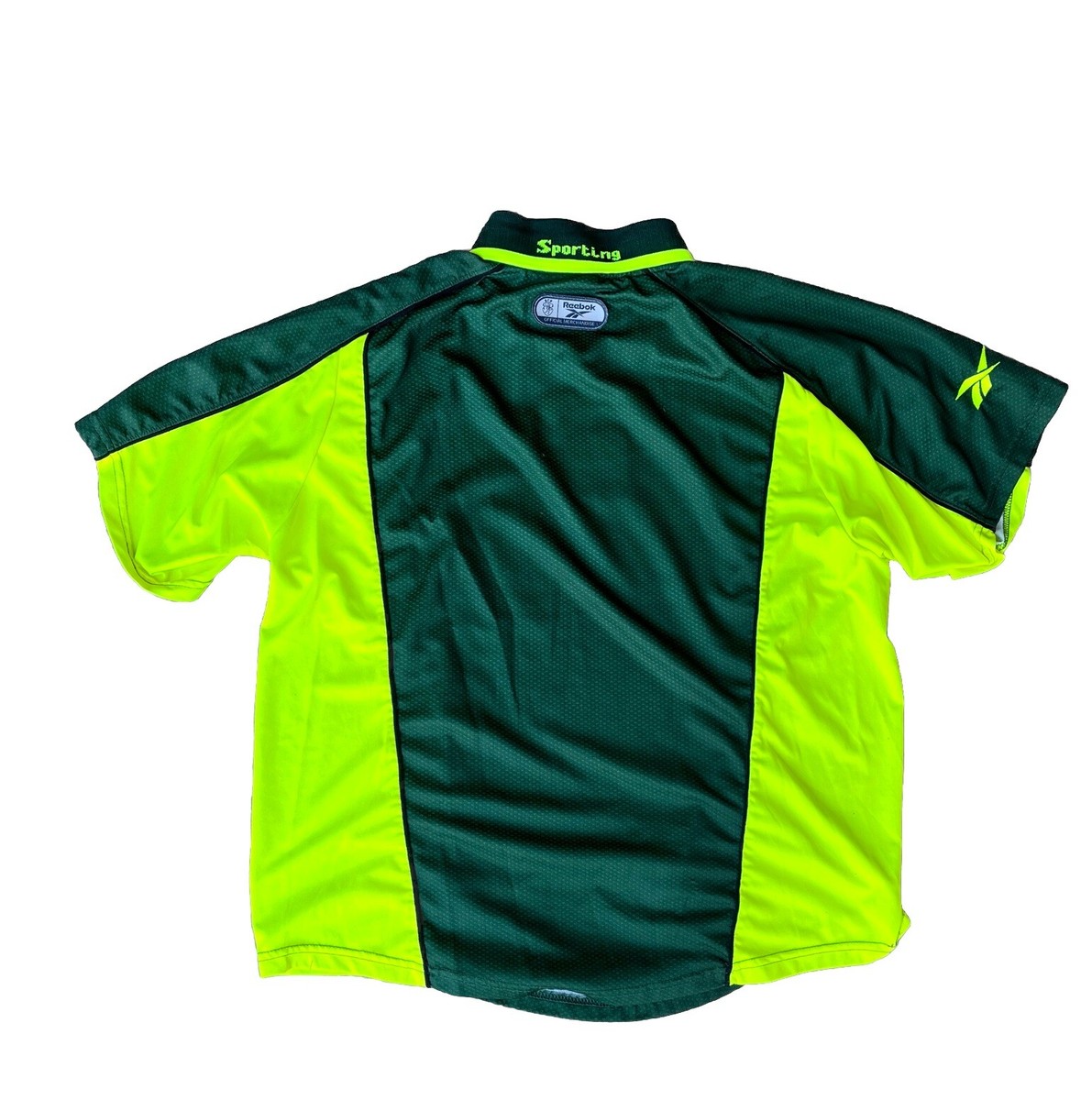 Vintage Reebok Sporting FC 2000-2001 Club De Portugal Away Soccer