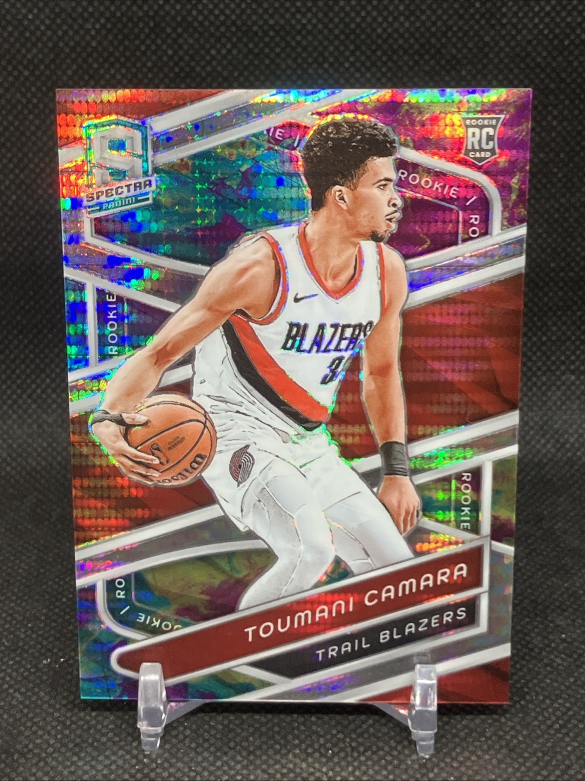 2023-24 Panini Spectra Toumani Camara Rookie Celestial /125 #173 Blazers SSP
