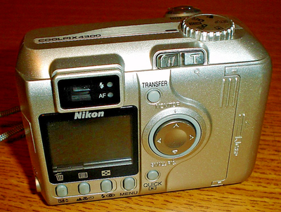 Nikon CoolPix 4300 4.0MP Digital Camera Nikkor Zoom E4300 | eBay