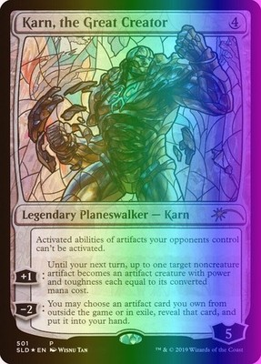 MTG Karn, the Great Creator (501/3307) Secret Lair Drop Series LP FOIL