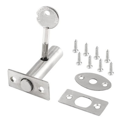 Stainless Steel Hidden Mortise Lock, 3.14 / 80mm Length, Manager Tubewell Key