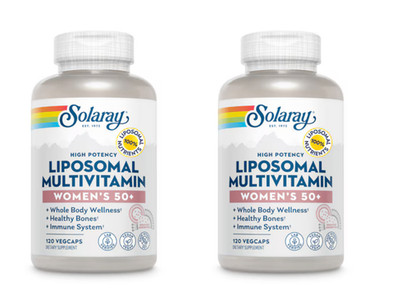 Solaray Liposomal Multivitamin Women's 50+ 120 vcaps (2 PACK)