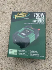 Deltran Battery Tender 750W Power Inverter W/ USB Ports / Two AC Ports NEW